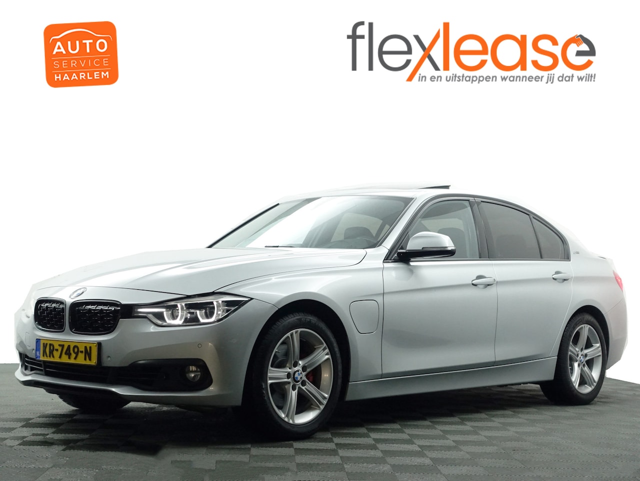 BMW 3-serie - 330e M Sport Aut- Schuifdak, Xenon Led, Park Assist, Sfeerverlichting, Leder Interieur, Na - AutoWereld.nl