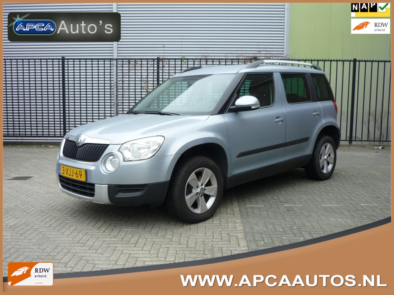 Skoda Yeti - 1.2 TSI Comfort Automaat Airco CruiseC 5 Deurs - AutoWereld.nl