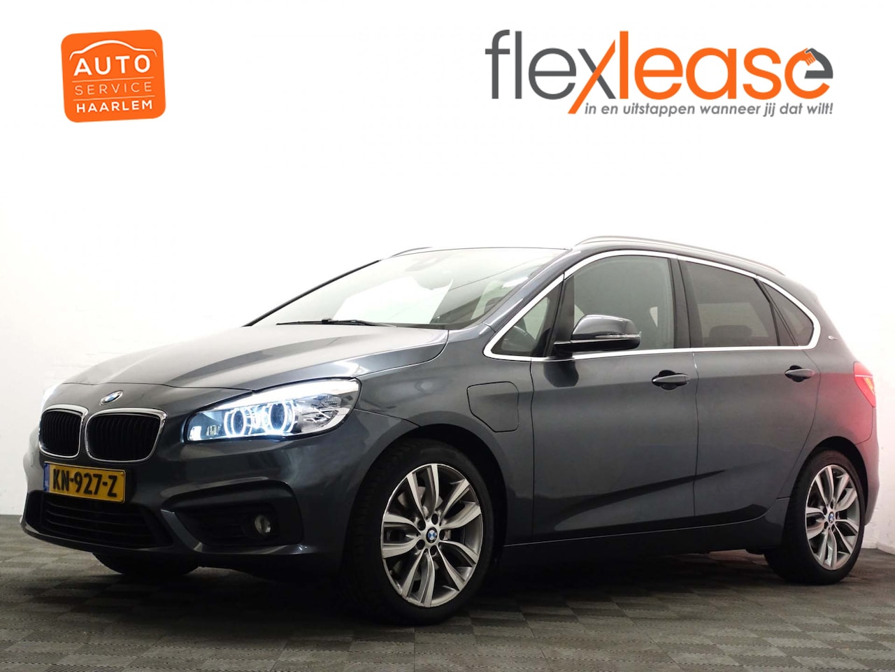 BMW 2-serie Active Tourer - 225xe M Sport Aut- Sport Leder Interieur, Xenon Led, Navi Pro, Park Assist, Stoelverwarmin - AutoWereld.nl