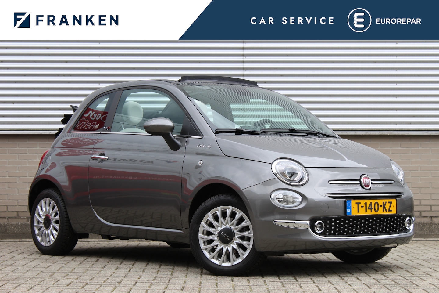 Fiat 500 C - 1.0 Hybrid DolceVita Cabrio | Navigatie | Cruise | Parkeersensoren - AutoWereld.nl