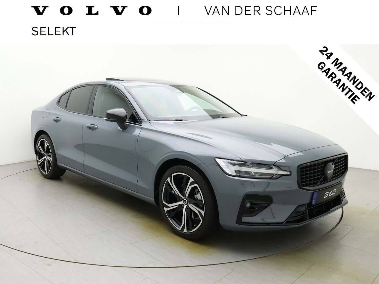 Volvo S60 - B4 211pk Automaat Ultimate Dark / €4700,- Demo korting / NIEUW / DIRECT LEVERBAAR / 19'' / - AutoWereld.nl