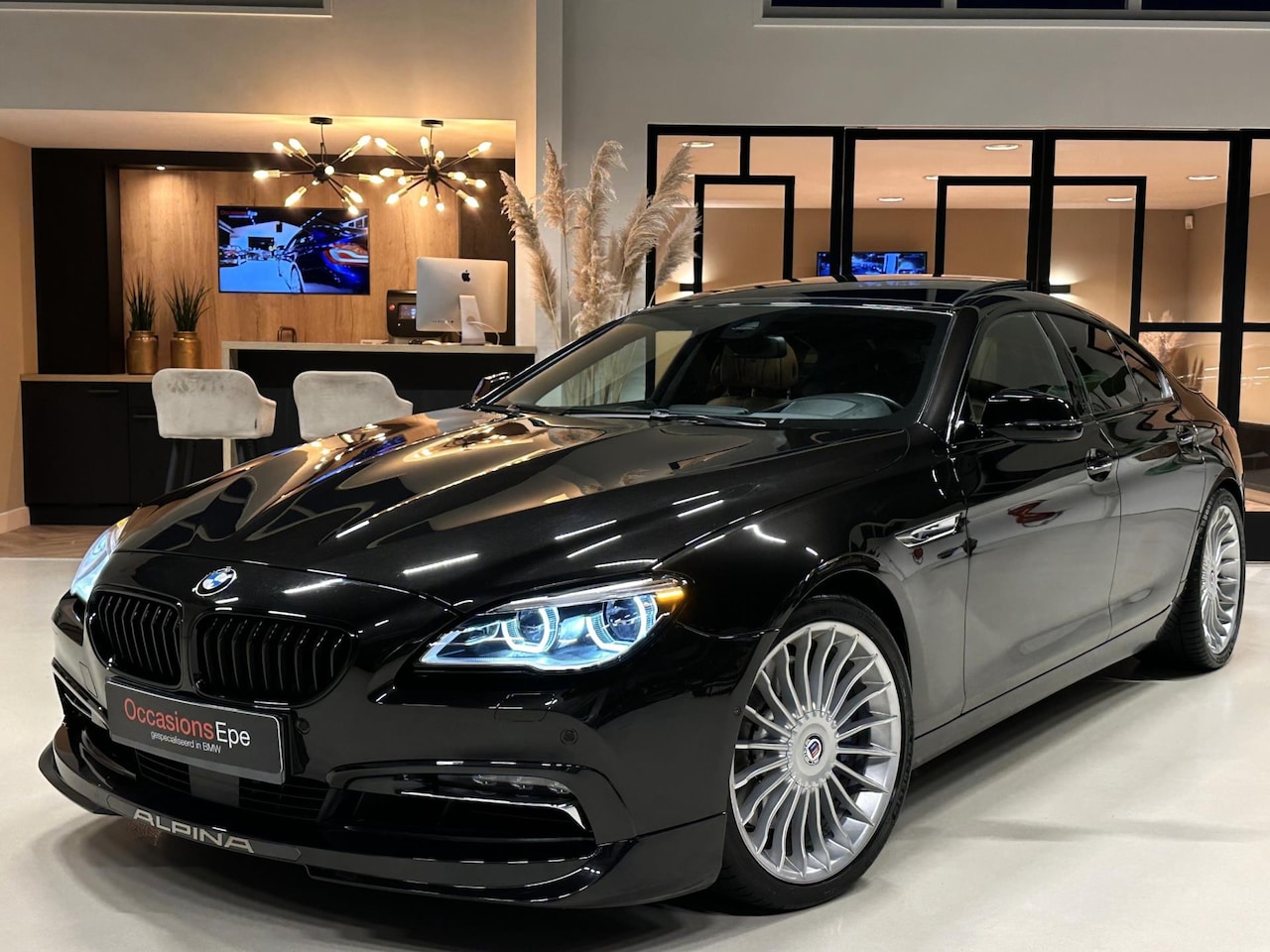 Alpina B6 - BMW Gran Coupé Biturbo 600 Pk Citrinschwarz - AutoWereld.nl