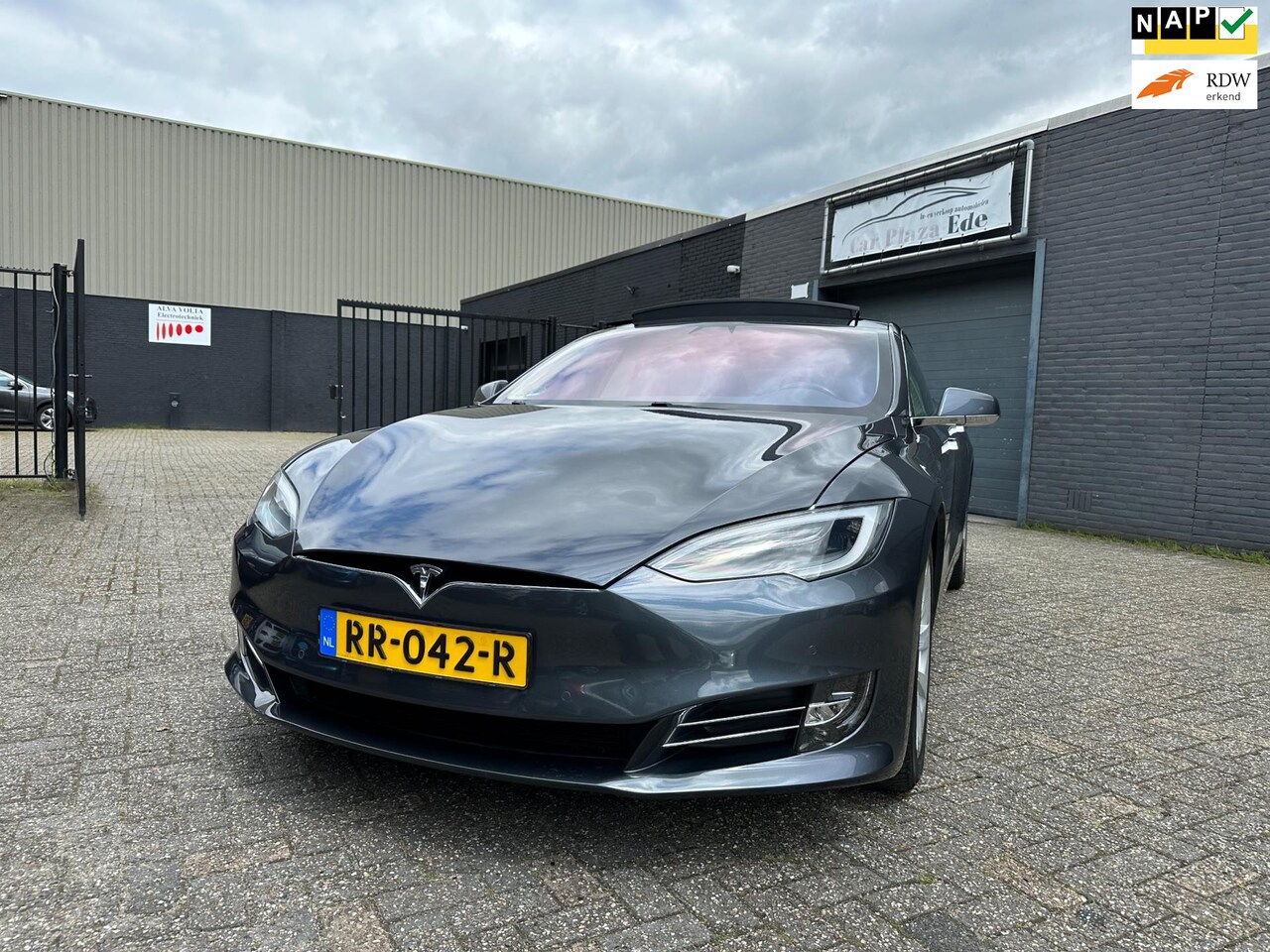 Tesla Model S - 75D Autopilot Camera Clima Cruise Navi Keyless Leer Pano PDC APK NAP - AutoWereld.nl