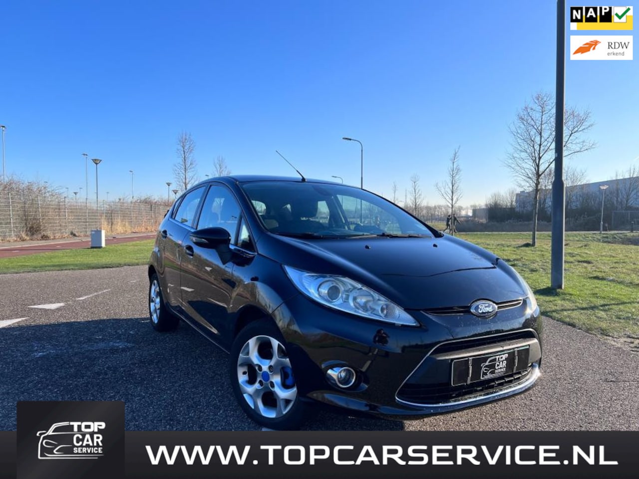 Ford Fiesta - 1.4 Titanium 1.4 Titanium ,Trekhaak , Park sensoren - AutoWereld.nl