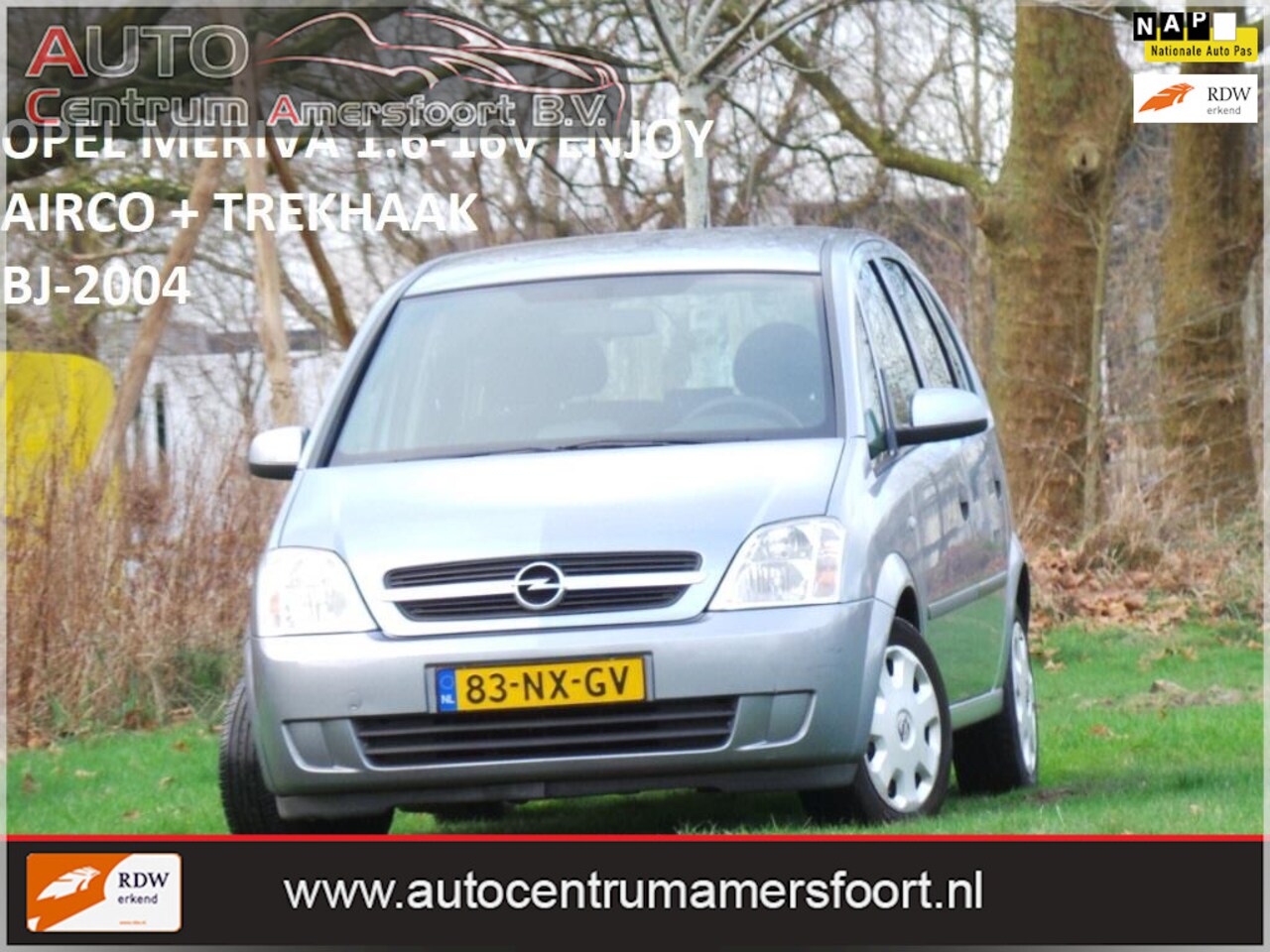 Opel Meriva - 1.6-16V Enjoy 1.6-16V Enjoy ( AIRCO + INRUIL MOGELIJK ) - AutoWereld.nl