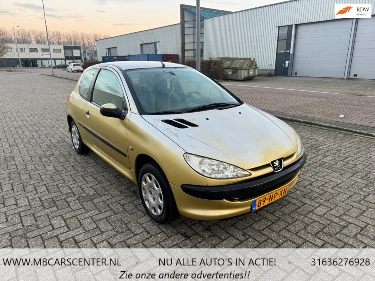 Peugeot 206 - 1.1 Pop' Art APK TOT 24-01-2024! Inruilkoopje! - AutoWereld.nl