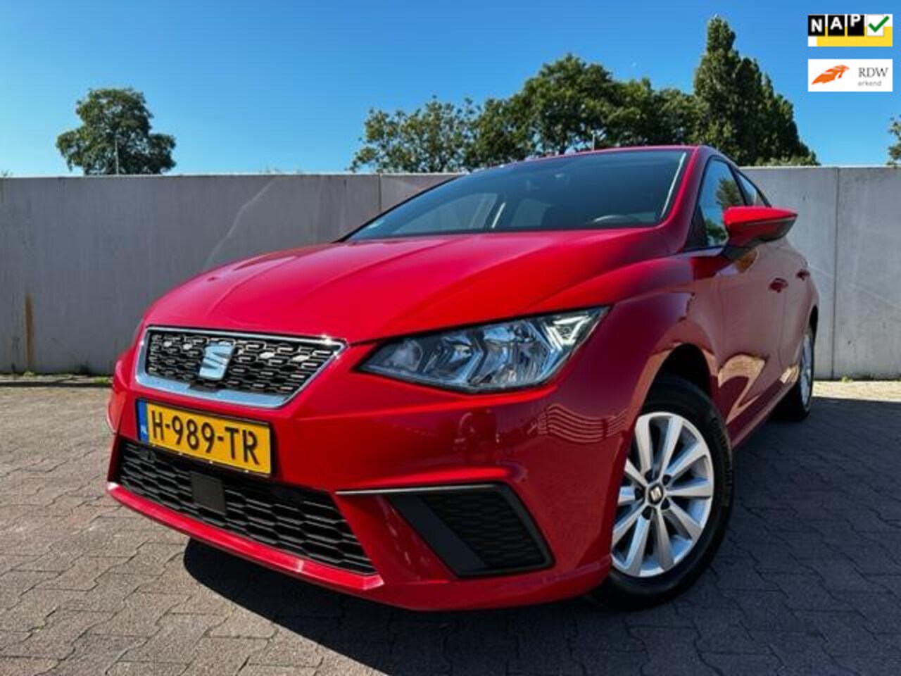 Seat Ibiza - 1.0 TSI Flex/APPLE CARPLAY/NAVI/CLIMA/PDC VOOR EN ACHTER/NL AUTO/BTW/ - AutoWereld.nl