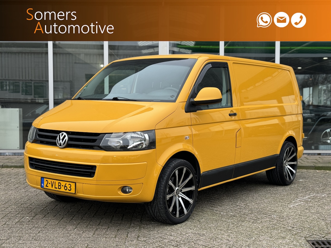 Volkswagen Transporter - 2.0 TDI L1H1 T800 | Leder | 20" | 3-persoons | Apple CarPlay - AutoWereld.nl