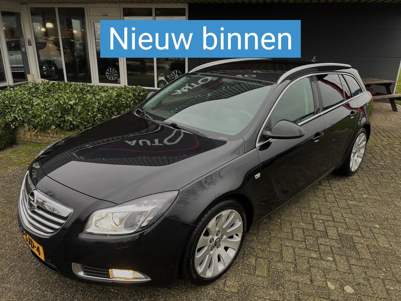 Opel Insignia Sports Tourer - 1.6 T Cosmo ECC.NAV/LEDER/LMV - AutoWereld.nl