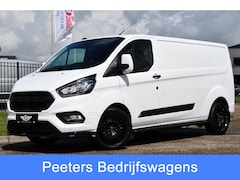 Ford Transit Custom - Black & White Edition 340 2.0 TDCI L2H1 Camera, Automaat, Cruise, Carplay, Trekhaak, Stoel