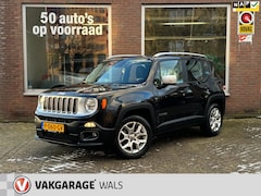 Jeep Renegade - 1.4 MULTIAIR LIMITED | AIRCO | NAVI | VELGEN | CRUISE | ALARM | 140PK | STUUR STOEL VERW