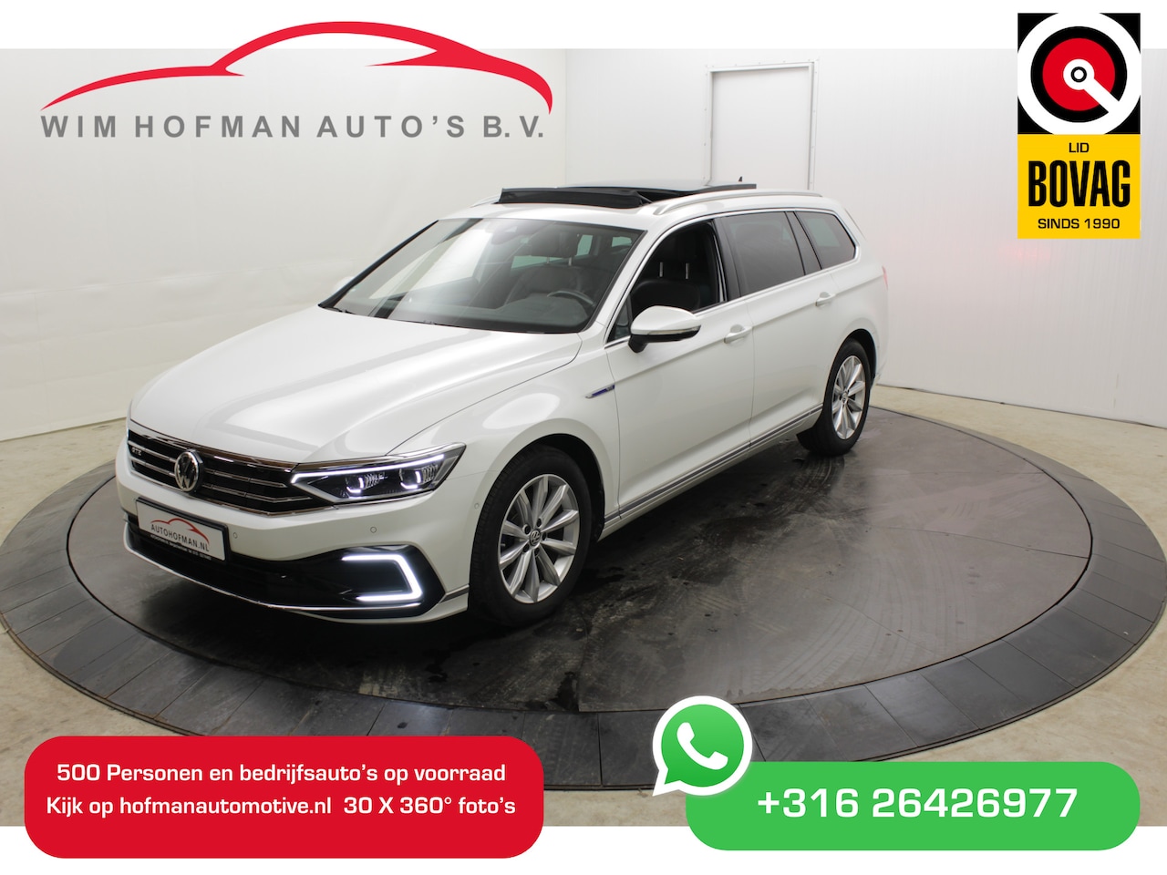 Volkswagen Passat Variant - GTE R-Line Virtual Discpro Navi ELa klepPano 360º Cam Vol Leder Head-Up - AutoWereld.nl