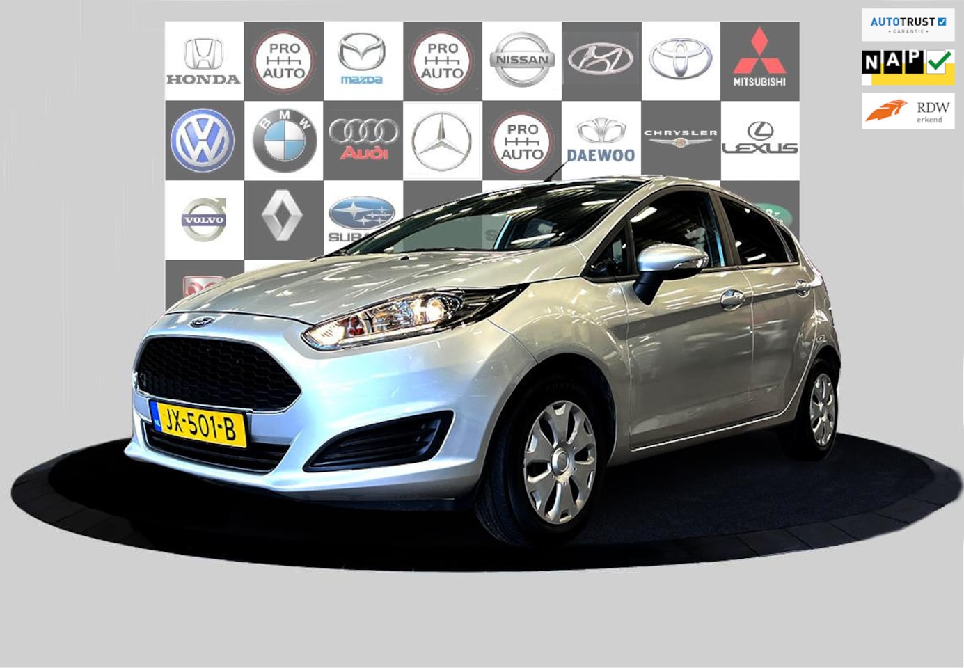 Ford Fiesta - 1.0 Style Airco_Navi_5DRS_Nette wagen - AutoWereld.nl