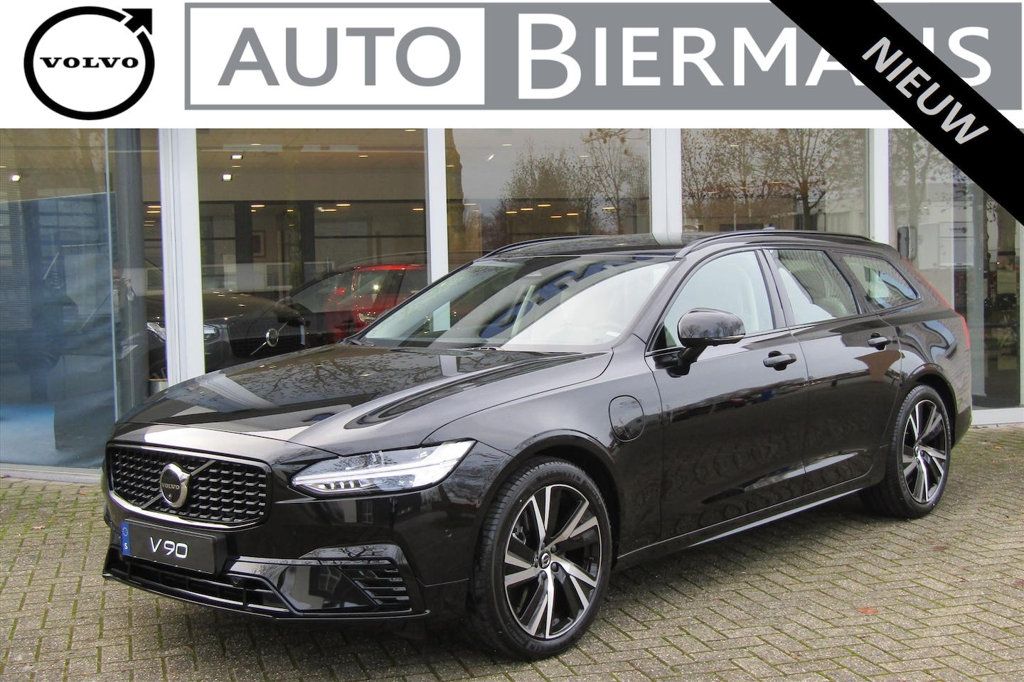 Volvo V90 - Recharge T6 350pk Plug-In Hybrid AWD Plus - Dark - AutoWereld.nl