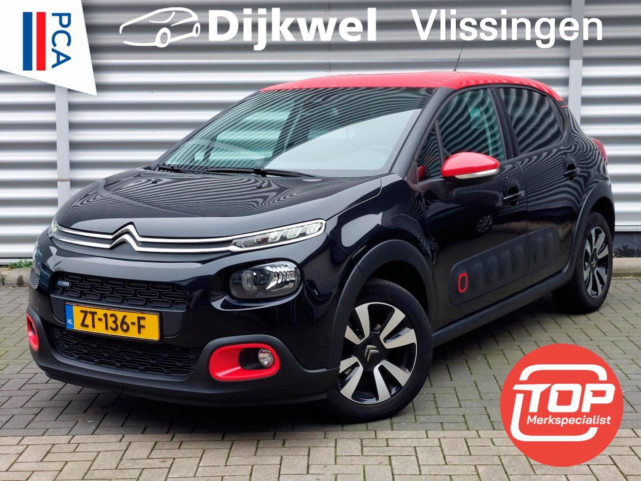 Citroën C3 - 1.2 PureTech Shine Nav/Clima/Cam - AutoWereld.nl