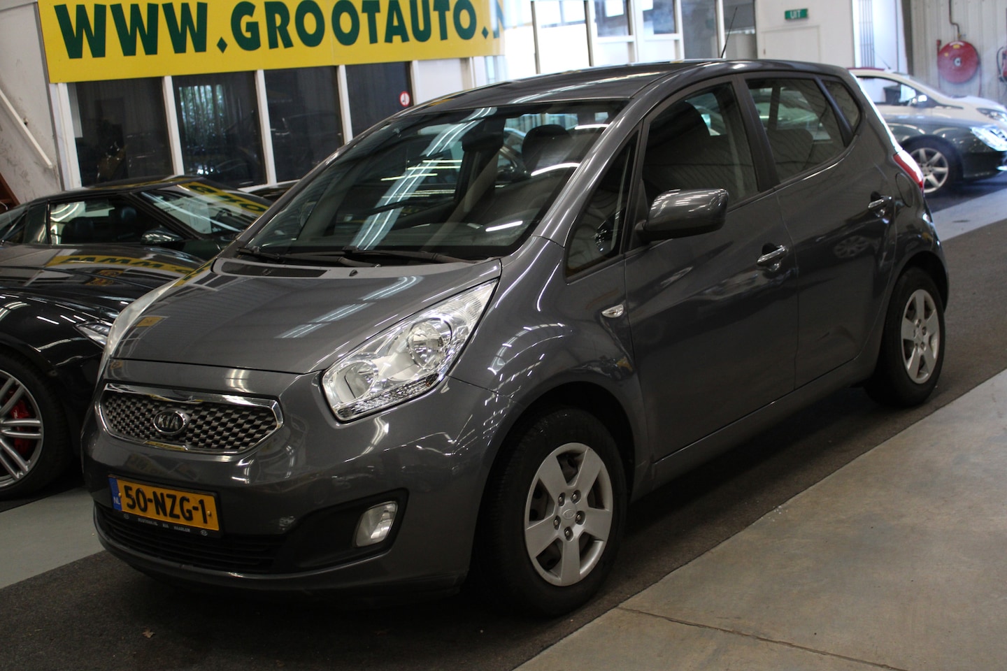 Kia Venga - 1.4 CVVT X-tra Airco, Cruise Control, Isofix, Stuurbekrachtiging - AutoWereld.nl