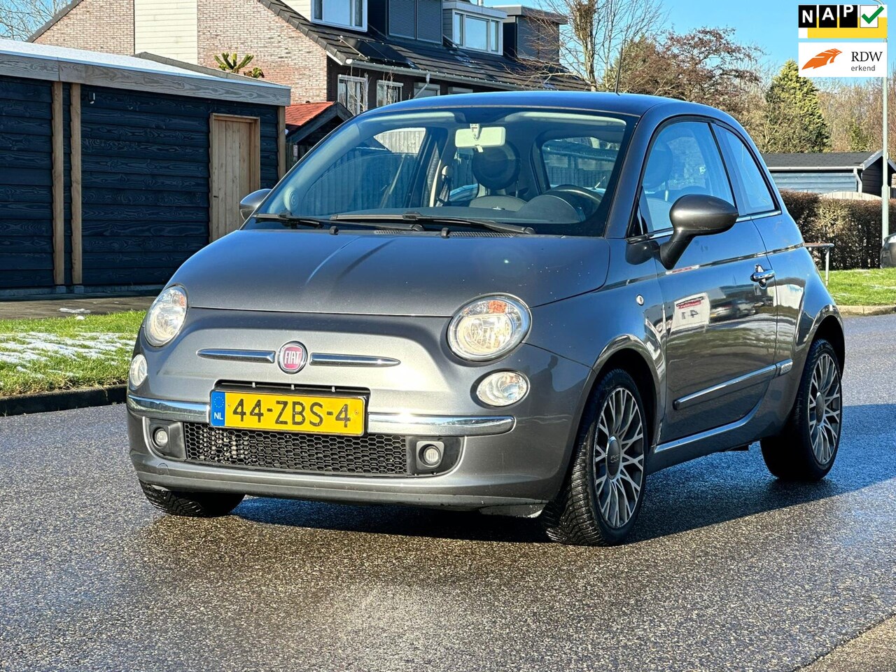 Fiat 500 - 0.9 TwinAir Lounge Panoramadak*Airco*LM velgen*NAP*1e eigenaar*11-10-2024 APK* - AutoWereld.nl