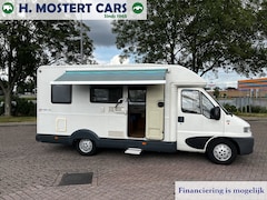 Fiat Ducato - CAMPER * NIEUWE APK * ZONNE-ENERGIE * AIRCO * DOUCHE * ZONNE SCHERM * 4 BEDDEN * MEENEEM P