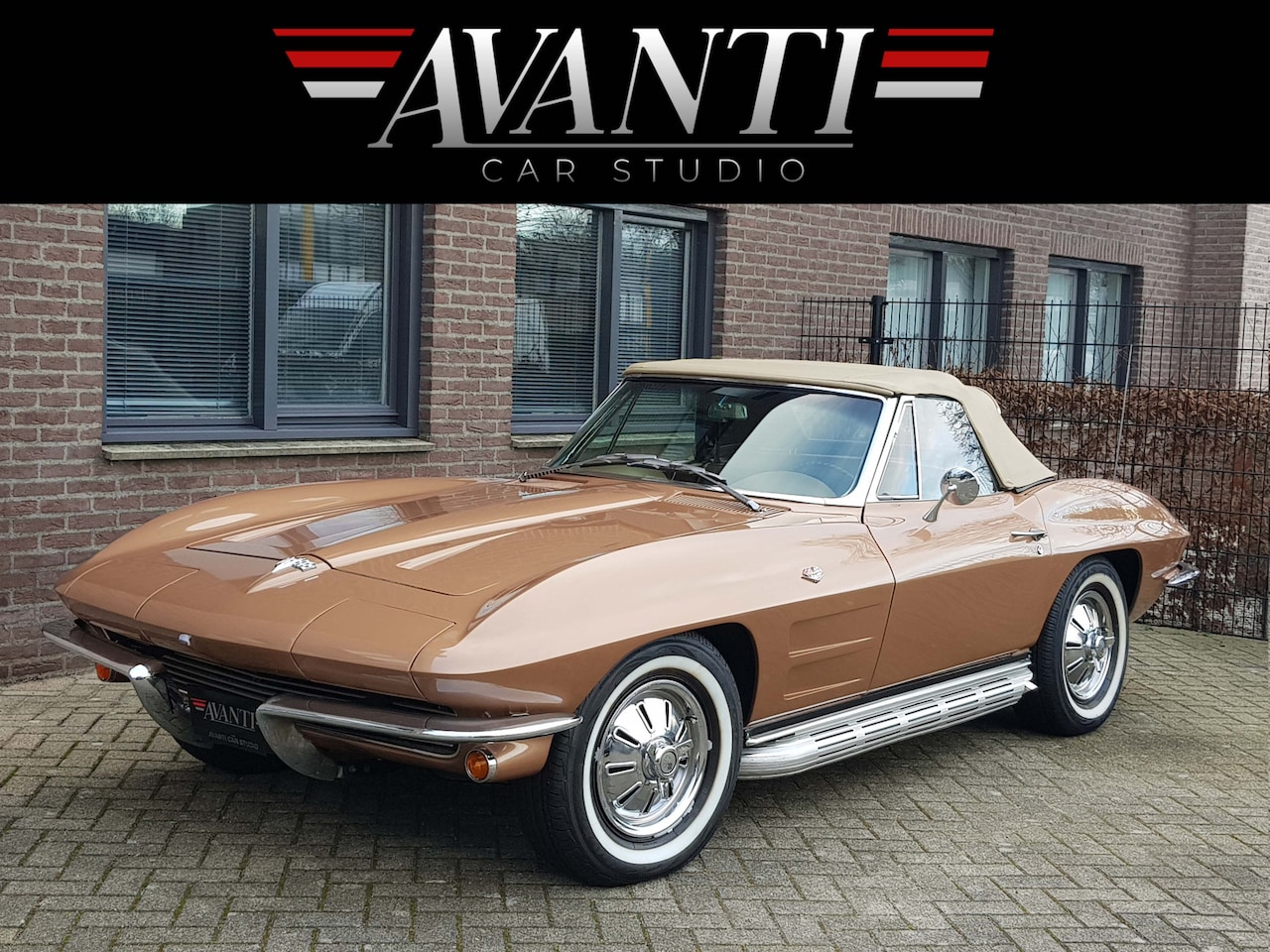 Chevrolet Corvette Convertible - STING RAY C2 CONVERTIBLE V8 GEHEEL GERESTAUREERD MATCHING NUMBERS - AutoWereld.nl