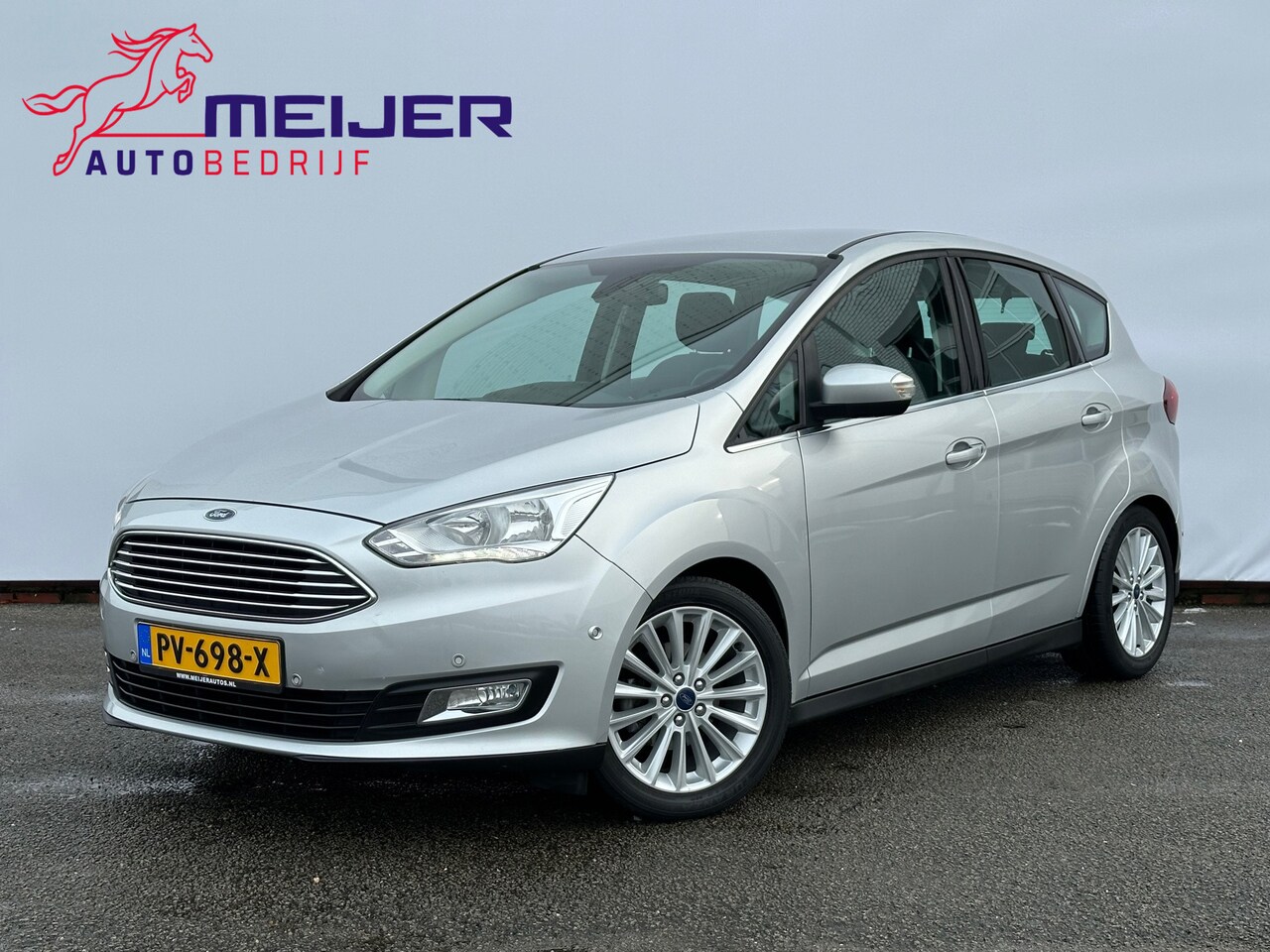 Ford C-Max - 1.0 Titanium LED | Sportvelgen | Automatisch inparkeren | Navigatie | Cruise | PDC | Clima - AutoWereld.nl