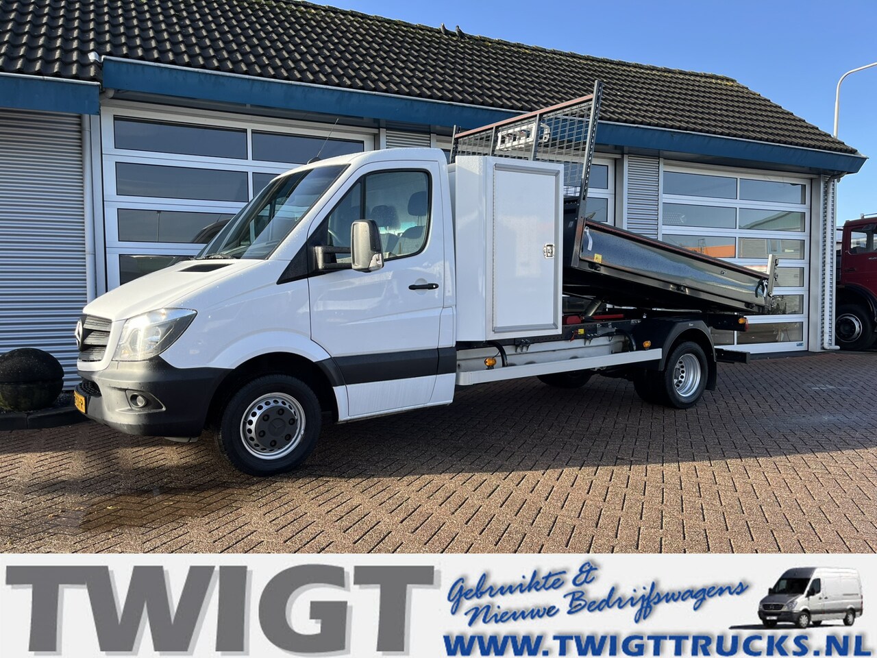 Mercedes-Benz Sprinter - 516 2.2 CDI Kipper/Automaat/Airco Euro 6 - AutoWereld.nl