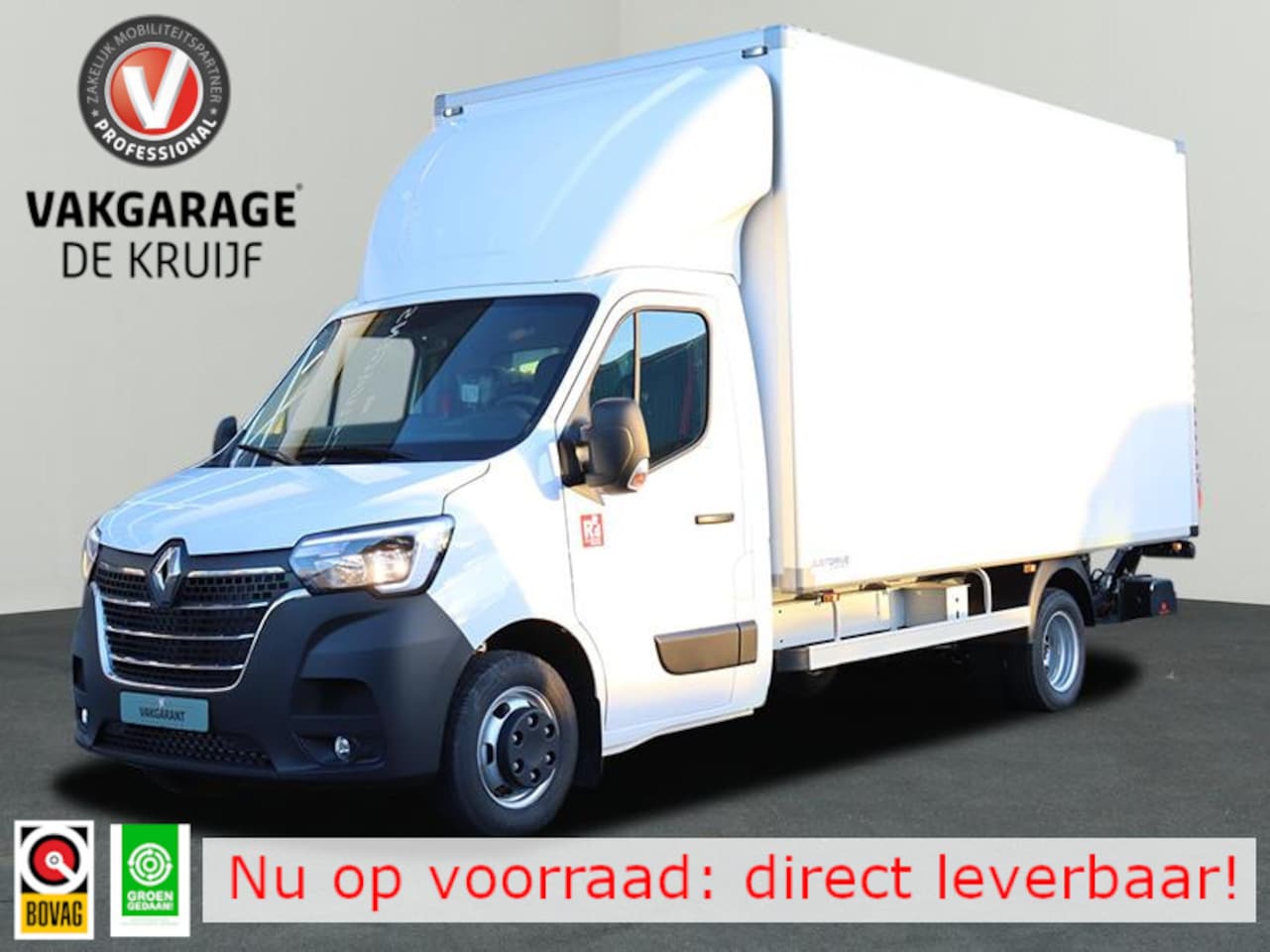 Renault Master - T35 2.3 dCi 165 L4 Bakwagen Lat om Lat | DHollandia Klep - AutoWereld.nl