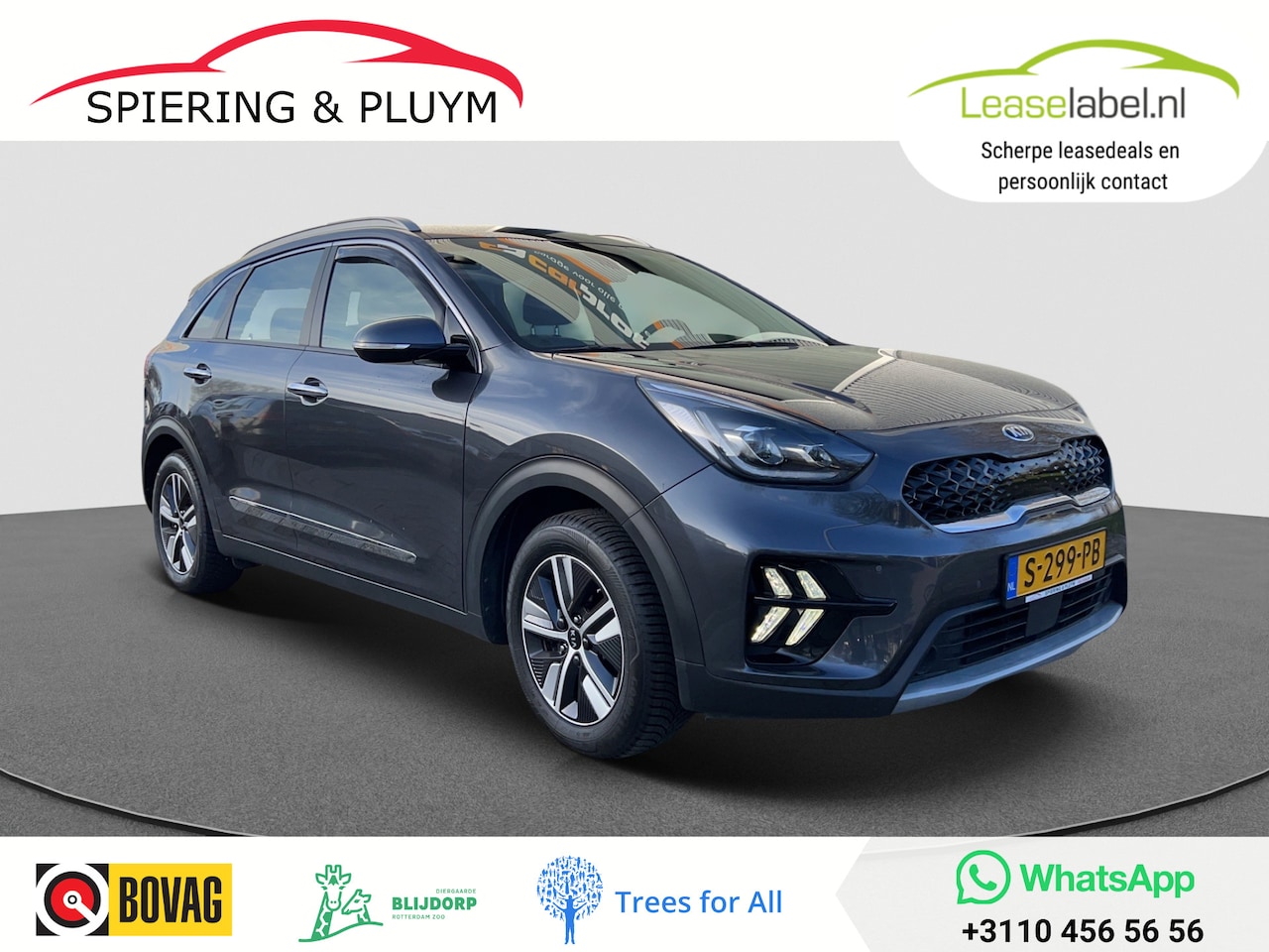 Kia Niro - 1.6 GDi PHEV DynamicLine | Apple Carplay | trekhaak | camera | blind spot! - AutoWereld.nl