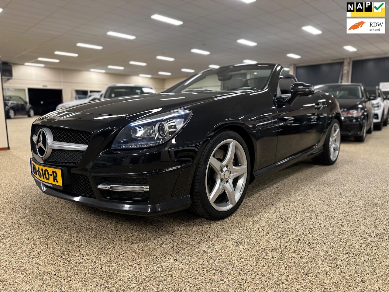 Mercedes-Benz SLK-klasse - 250 Edition 1 AMG*Leer*Panoramadak*Navigatie*Perfect Onderhouden!!! - AutoWereld.nl