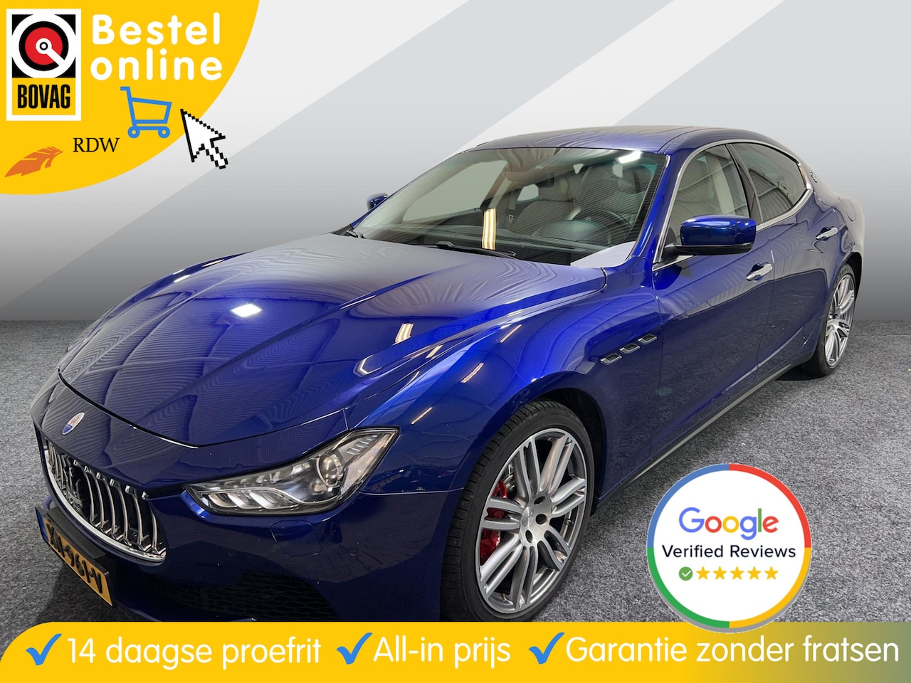 Maserati Ghibli - 3.0 S Q4 3.0 S Q4 - AutoWereld.nl