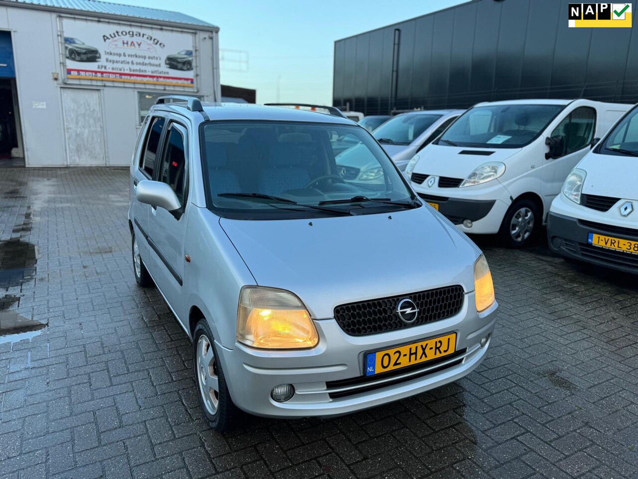 Opel Agila - 1.2-16V Elegance 1.2-16V Elegance - AutoWereld.nl