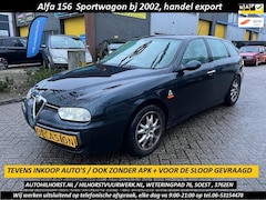 Alfa Romeo 156 Sportwagon - 2.0 JTS Distinctive , HANDEL EXPORT, SLOOP, DIVERSE AUTO'S