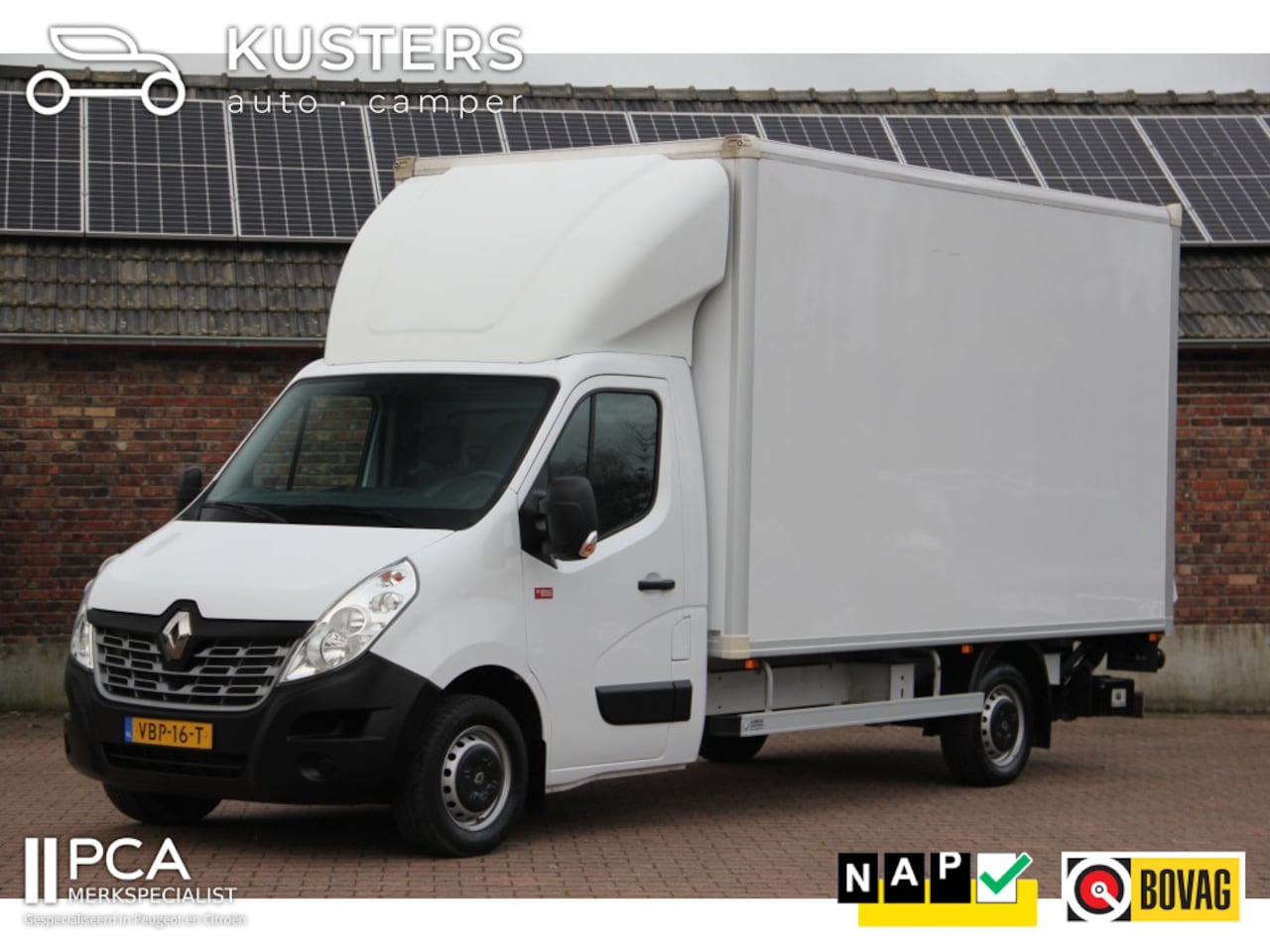 Renault Master - T35 2.3 dCi Bakwagen met Laadklep 1e eigenaar Cruise Airco daksp - AutoWereld.nl