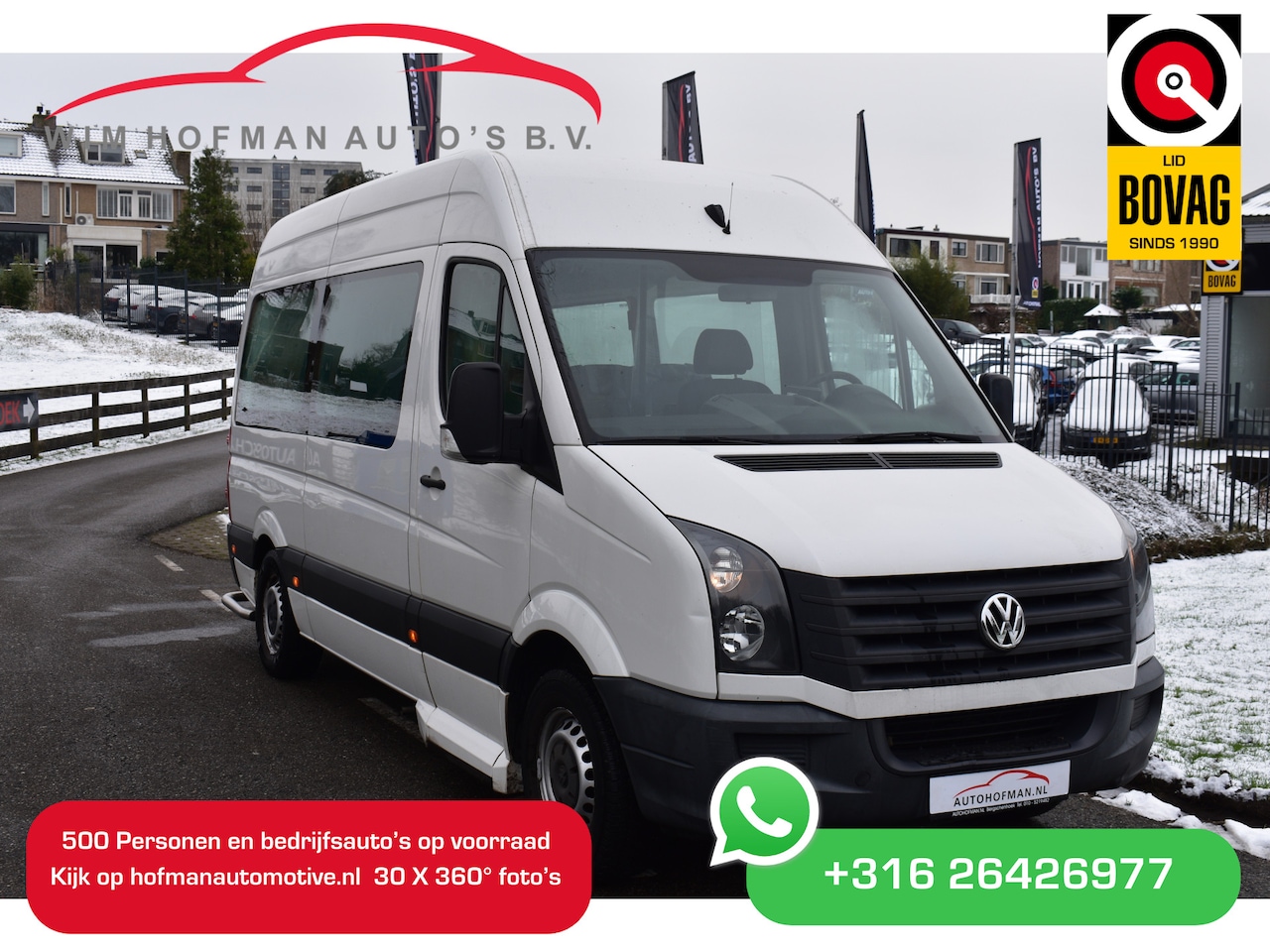 Volkswagen Crafter - 35 2.0 TDI L2H1 BM 9Pers Rolstoel Camper BPM Vrij - AutoWereld.nl