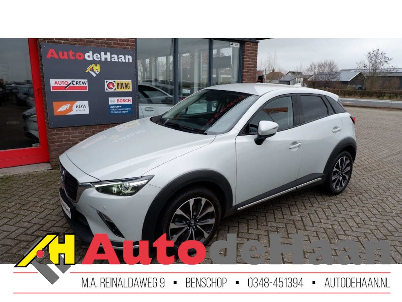 Mazda CX-3 - 2.0 Sportline 120 Navi/HUD/Camera/Climate/Cruise/Winterset - AutoWereld.nl