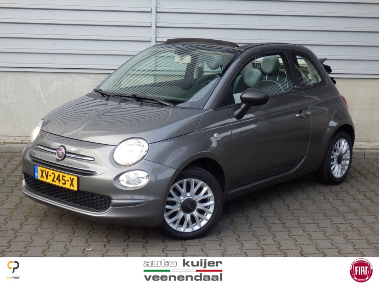 Fiat 500 C - 80pk | Cabrio | Airco | Cruise control | Bluetooth Multimedia | - AutoWereld.nl