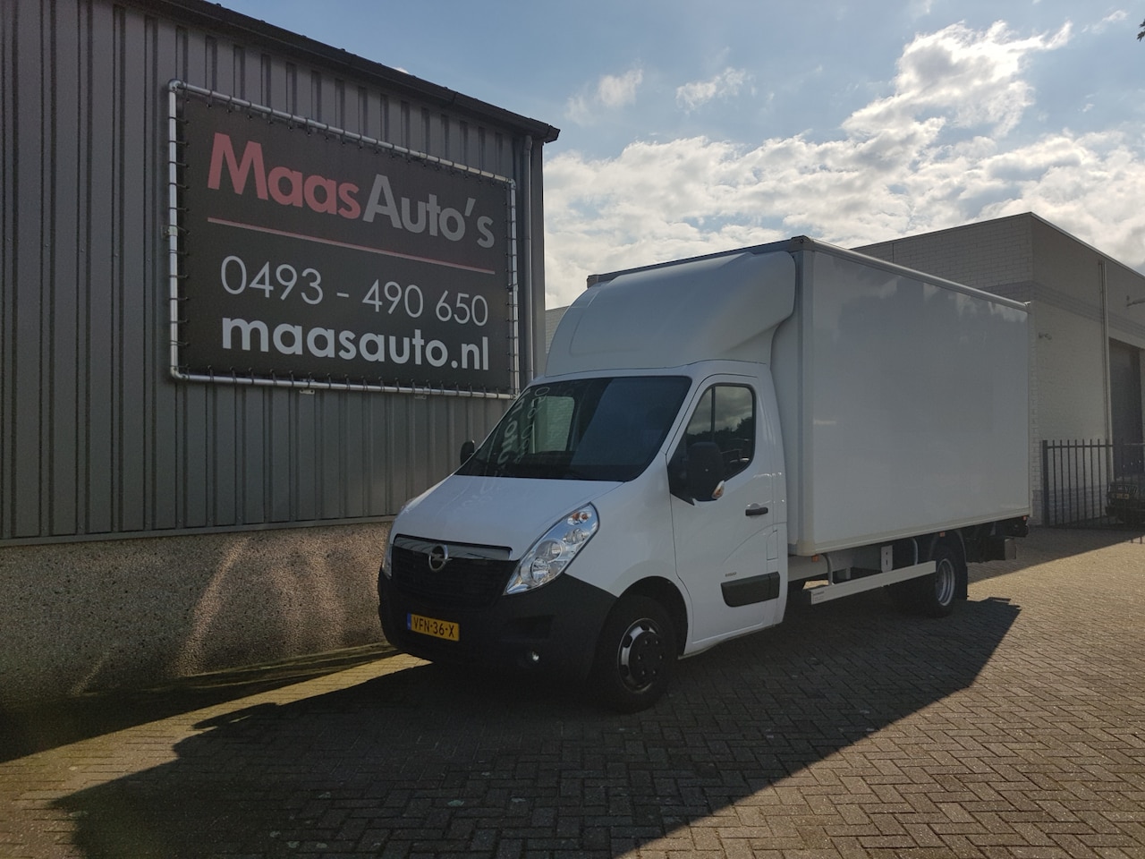 Opel Movano - 2.3 CDTI meubelbak -hydraulische-laadklep dubbel-lucht 1 eigenaar !!!! - AutoWereld.nl