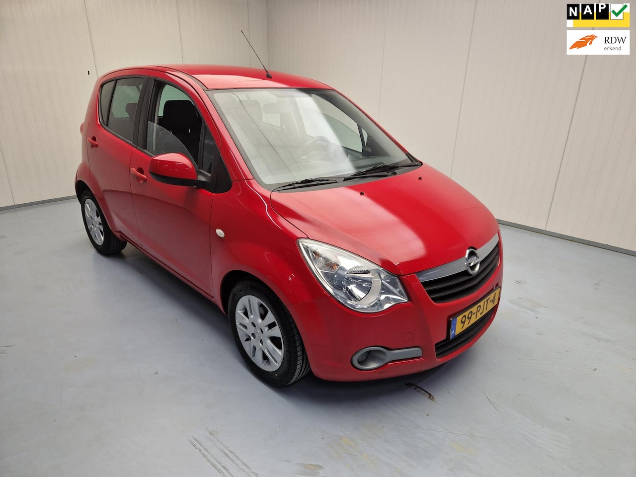 Opel Agila - 1.2 Edition Automaat Airco Cruise Control Alu Velgen - AutoWereld.nl