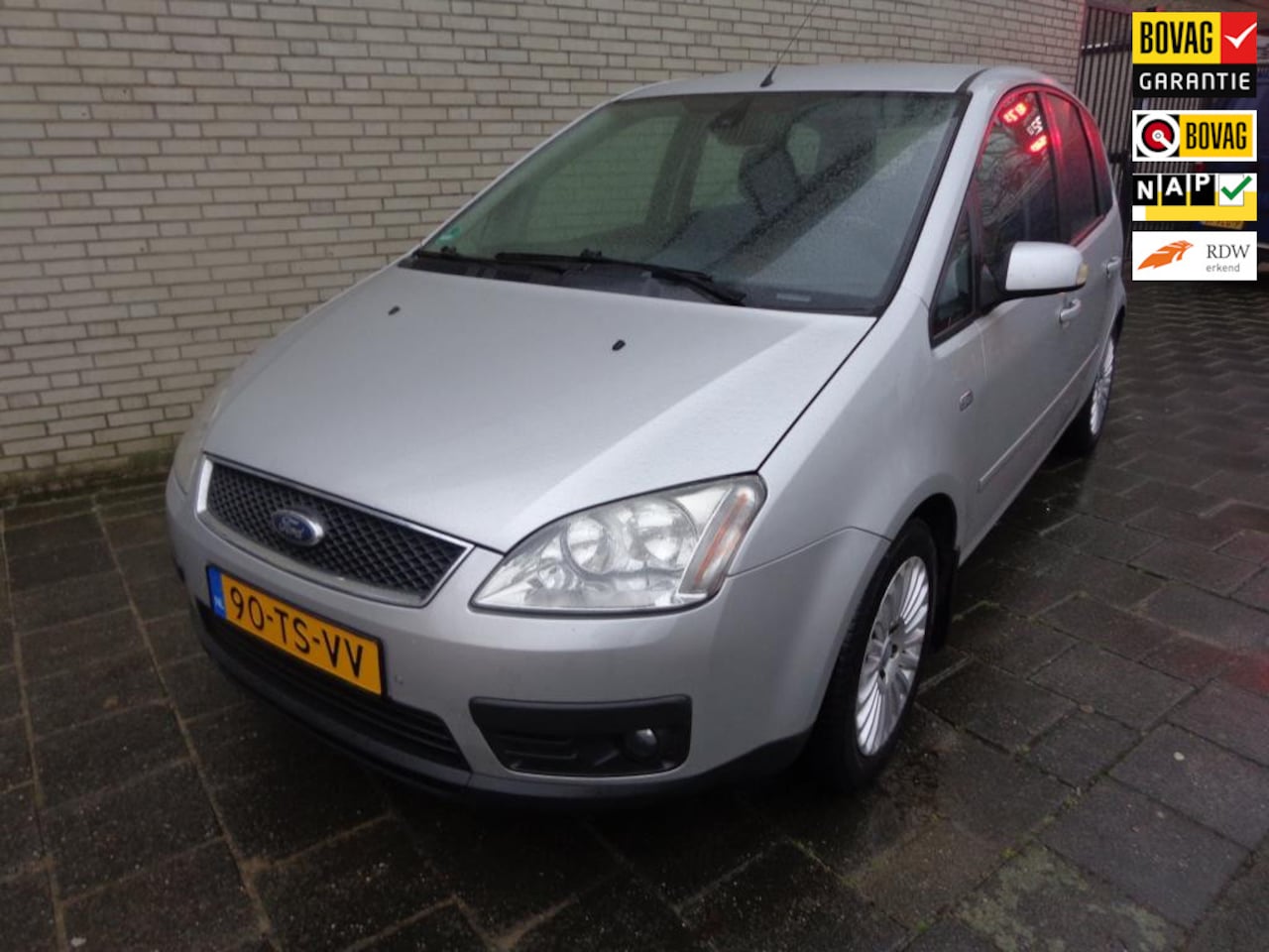 Ford Focus C-Max - 2.0-16V Ghia NIEUWE APK/AFLBEURT - AutoWereld.nl