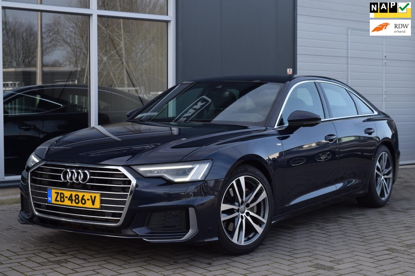 Audi A6 Limousine - 45 TFSI Sport S line edition | BTW Auto | Dealer onderhouden | APK 5-2025 ! - AutoWereld.nl