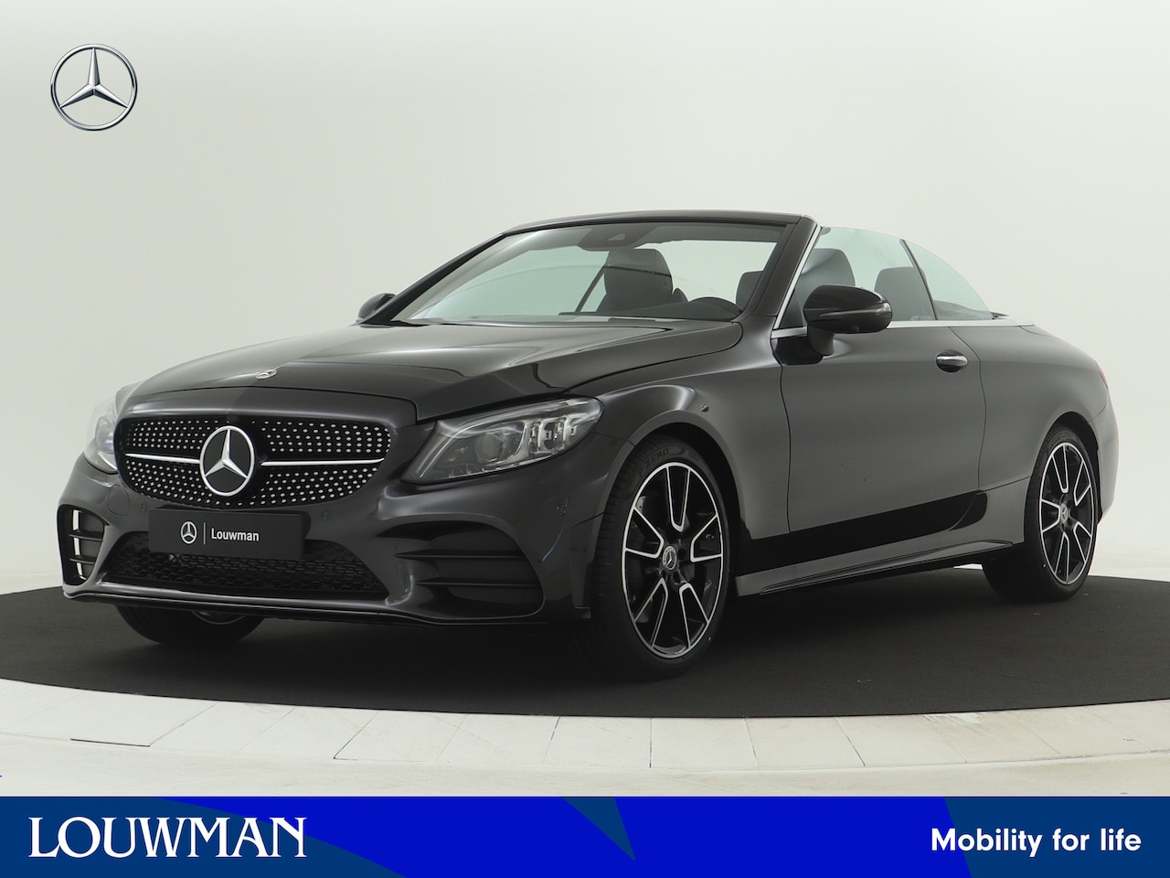 Mercedes-Benz C-klasse Cabrio - 300 AMG Line | Premium Plus pakket | Nightpakket | Dodehoekassistent |  Cabriolet comfortp - AutoWereld.nl