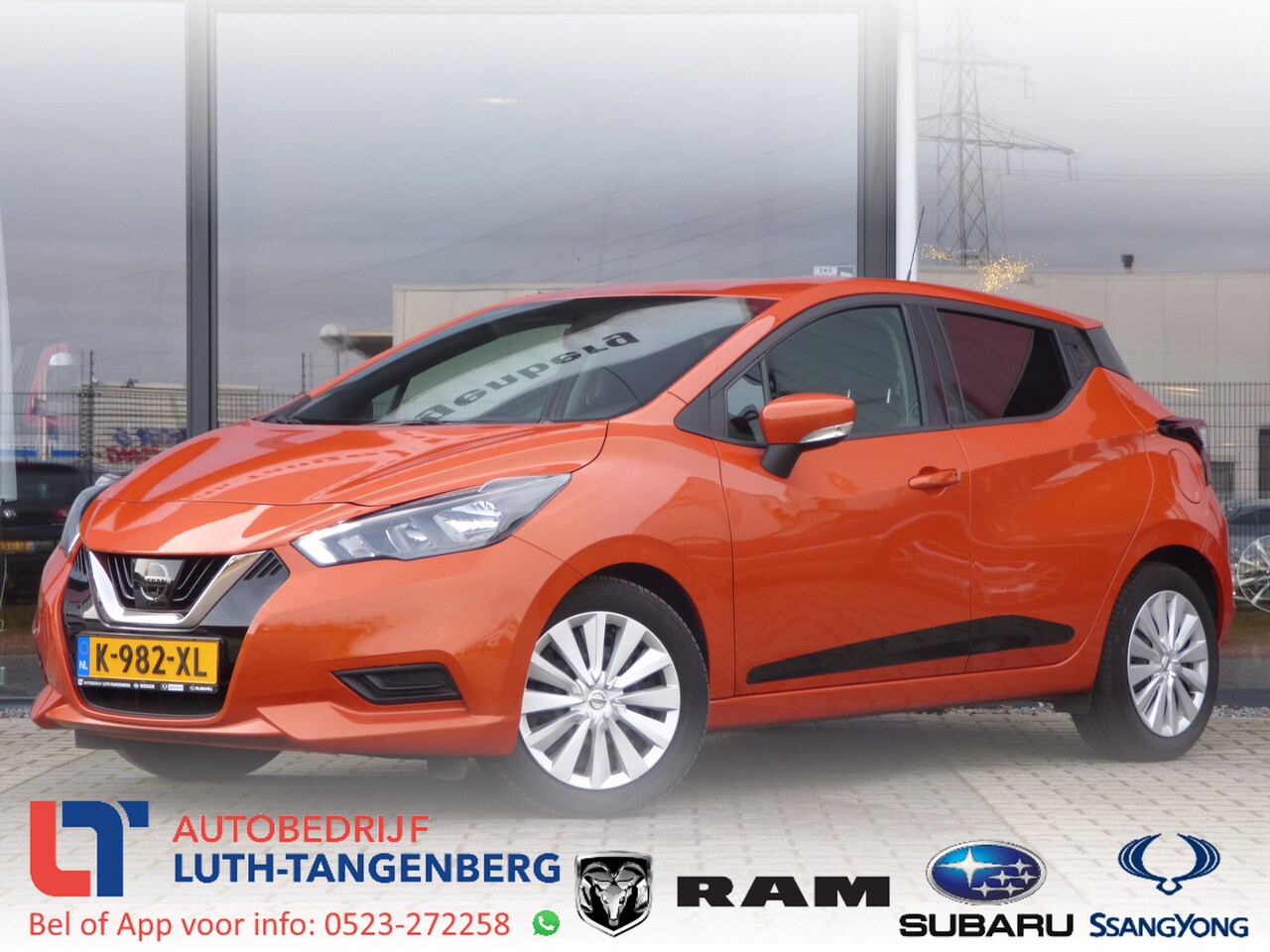 Nissan Micra - 1.0 IG-T Acenta | Airco | Cruise | Apple/Android + DAB | - AutoWereld.nl