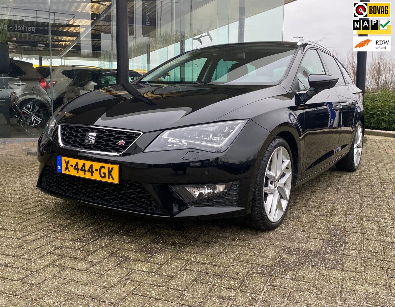 Seat Leon ST - 1.4 TSI FR ST LED/LEER/NAVI/ENZ BOM VOL!!! - AutoWereld.nl