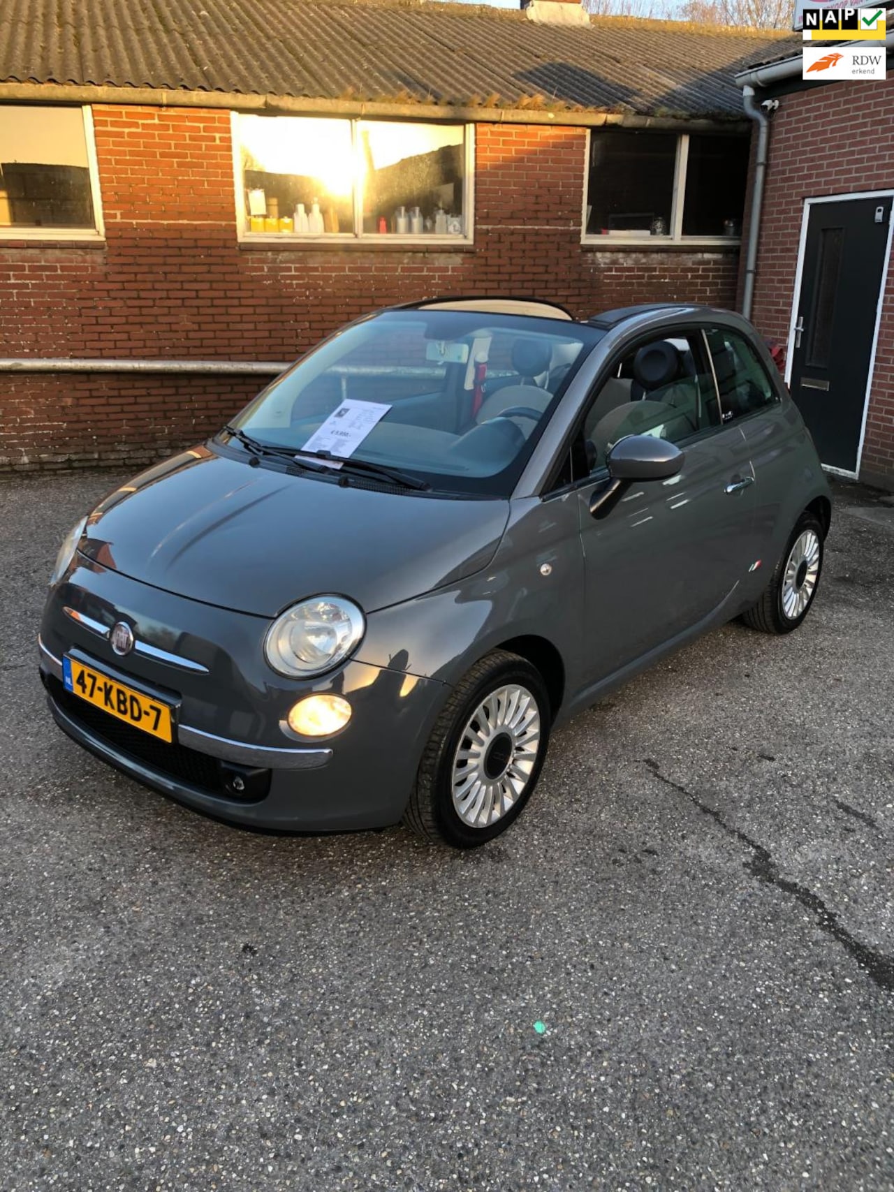 Fiat 500 C - 1.2 Lounge 1.2 Lounge - AutoWereld.nl