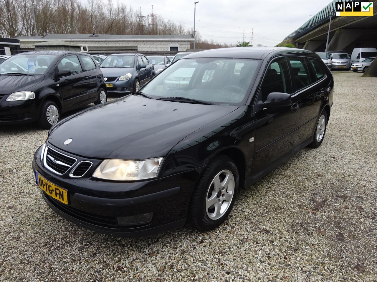 Saab 9-3 Sport Estate - Sport Estate 1.8 Linear Business Climate en Cruise control, 1e Eigenaar - AutoWereld.nl