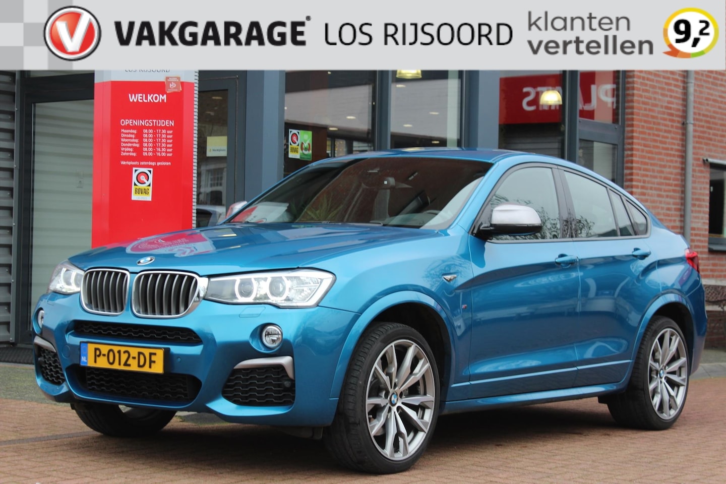 BMW X4 - **M40i** 360PK M-Blue High-Executive | Wordt Rijklaar afgeleverd | Trekhaak | Navigatie | - AutoWereld.nl