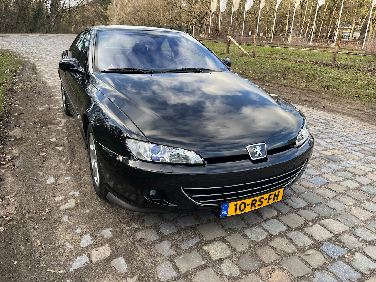 Peugeot 406 Coupé - 2.2-16V Griffe Final Edition zwart/zwart, alle opties van 1e eigenaar - AutoWereld.nl