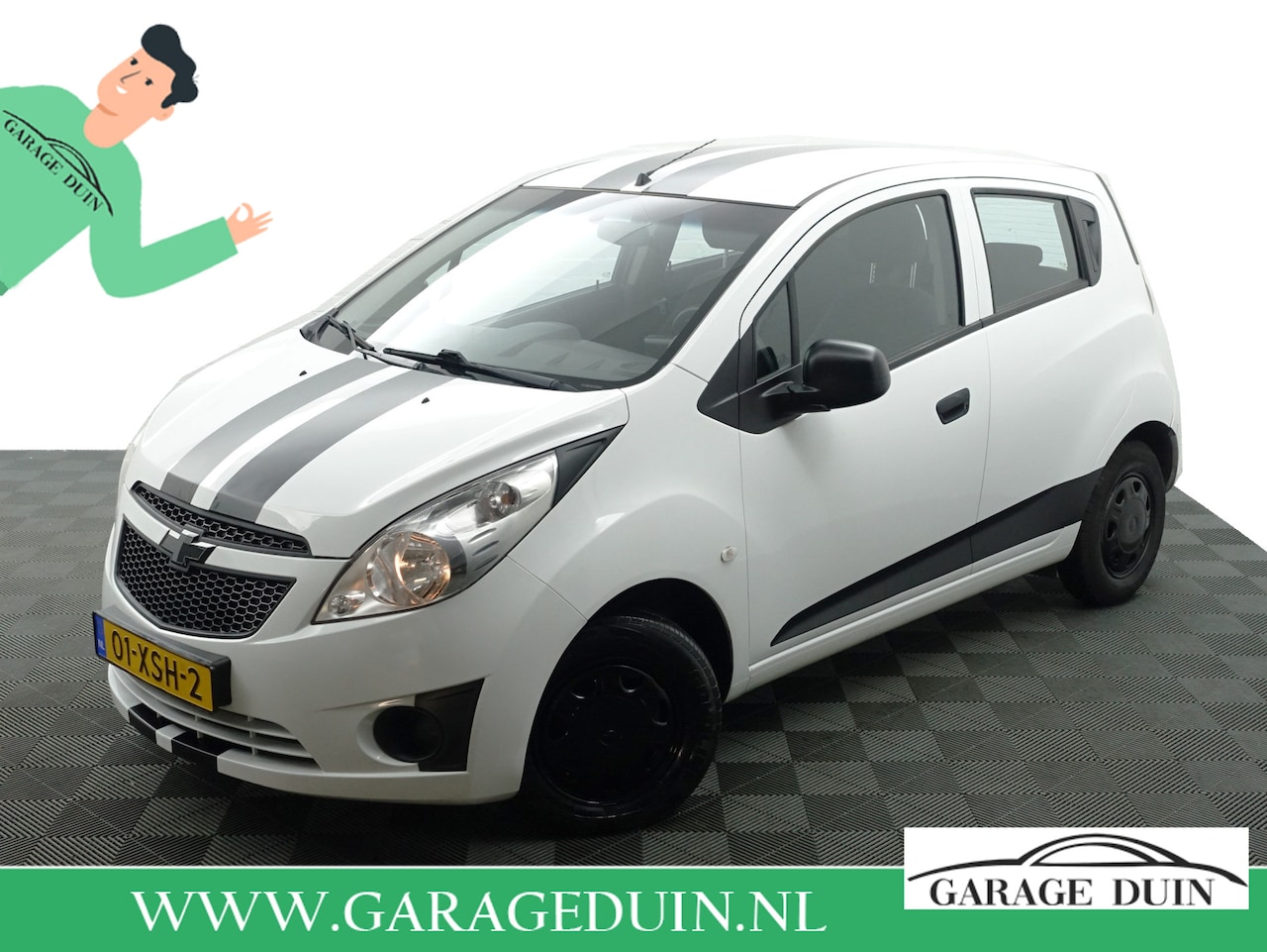 Chevrolet Spark - 1.0 16V LT Sport- Striping / JVC Audio / Comfort Interieur - AutoWereld.nl