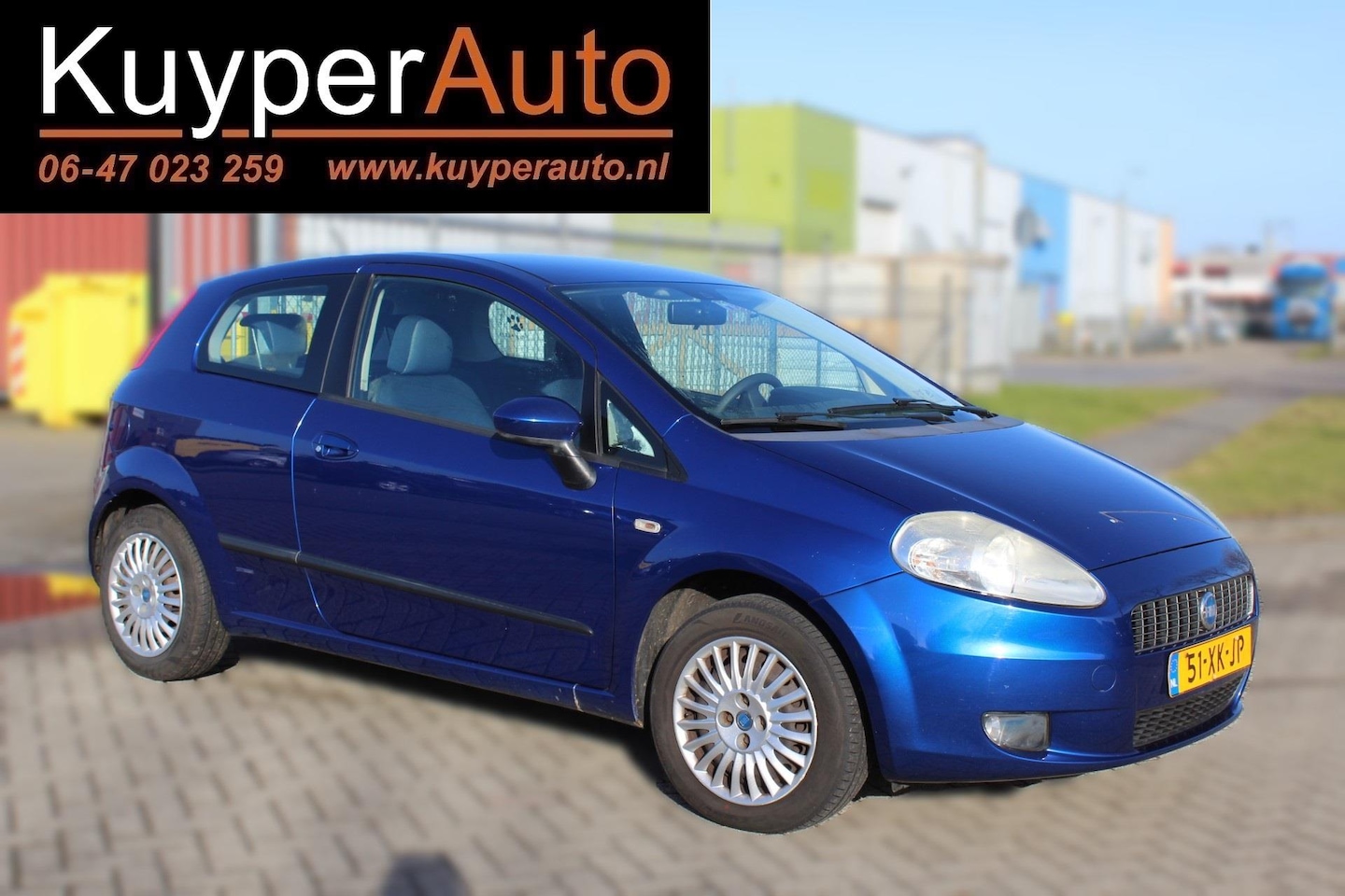 Fiat Grande Punto - 1.2 Dynamic airco - AutoWereld.nl