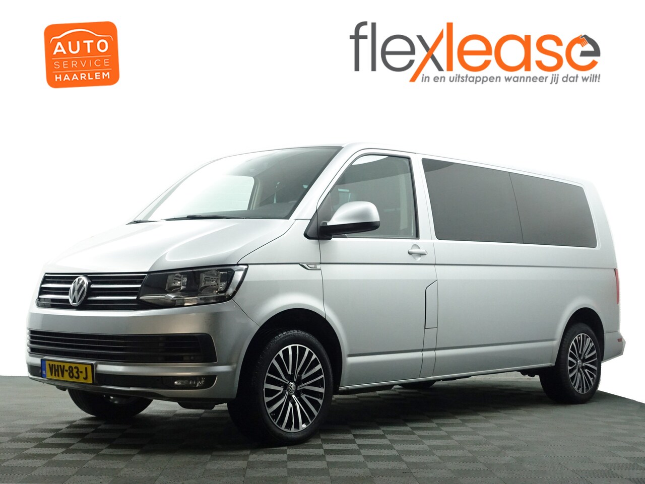 Volkswagen Transporter Caravelle - 2.0 TDI L2 Caravelle- Dubbele Cabine, 6 Pers, Stoelverwarming, Navi, Clima, Cruise, Park A - AutoWereld.nl