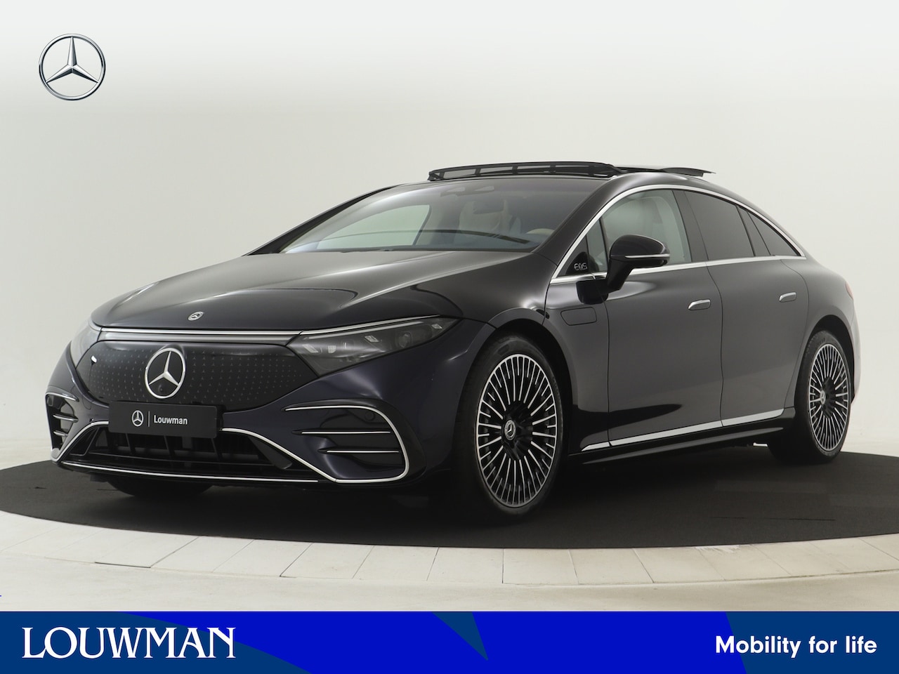 Mercedes-Benz EQS - 580 4MATIC AMG Line 108 kWh | Garagedeuropener | Akoestiekcomfort pakket | Achterasbesturi - AutoWereld.nl